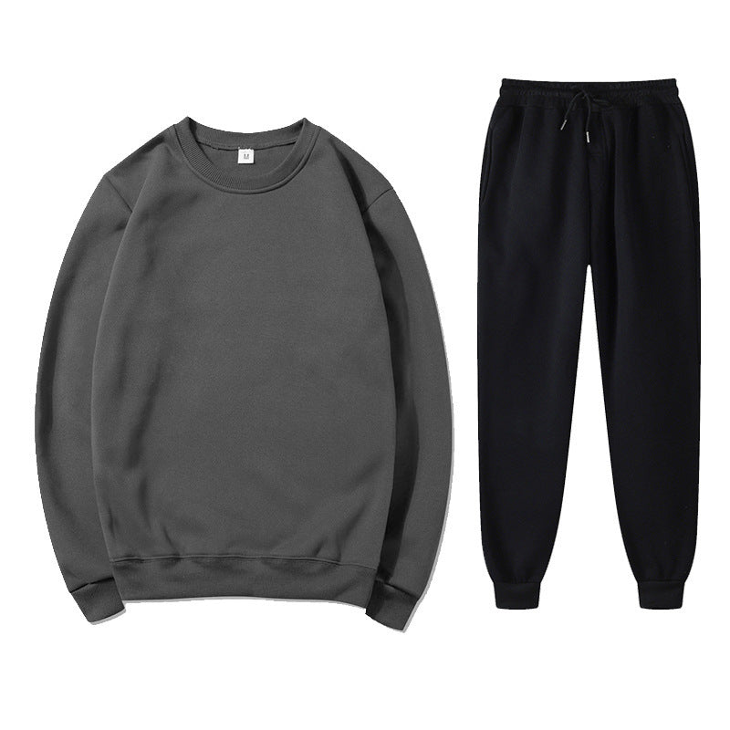 Damen komfortabler Sweatshirt und Jogginghose Set Fudus