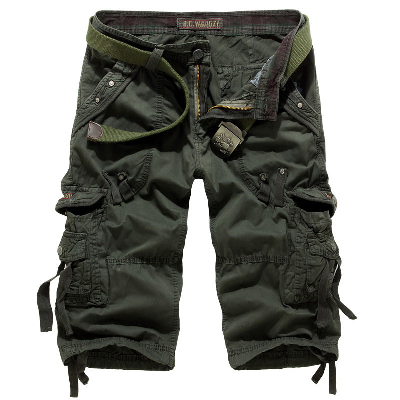 Cargo Shorts Herren Mehrere Taschen Robust