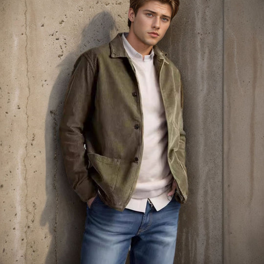 Damen lässige Cordjacke Fudus