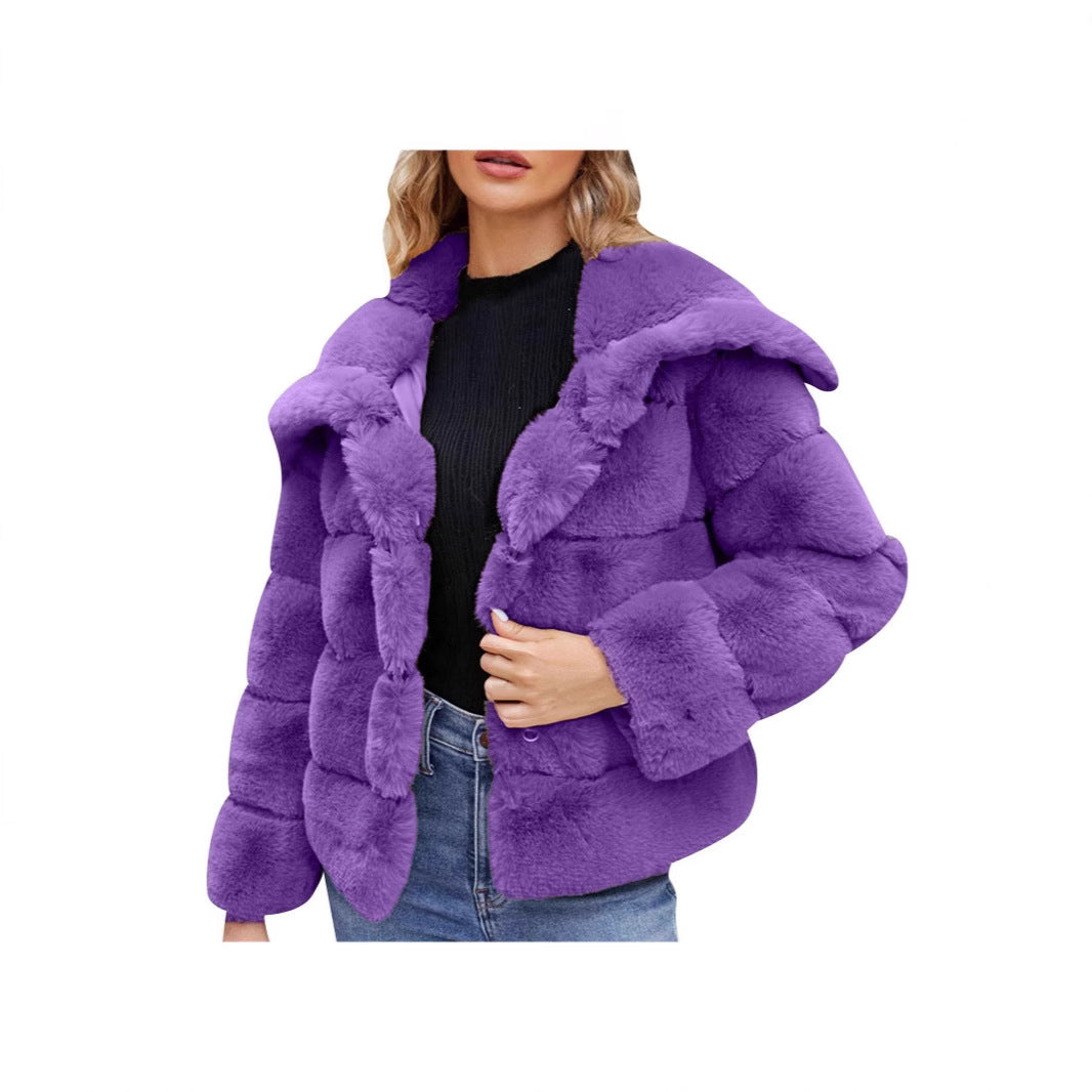 Damen Kapuzenjacke mit gepolstertem Design