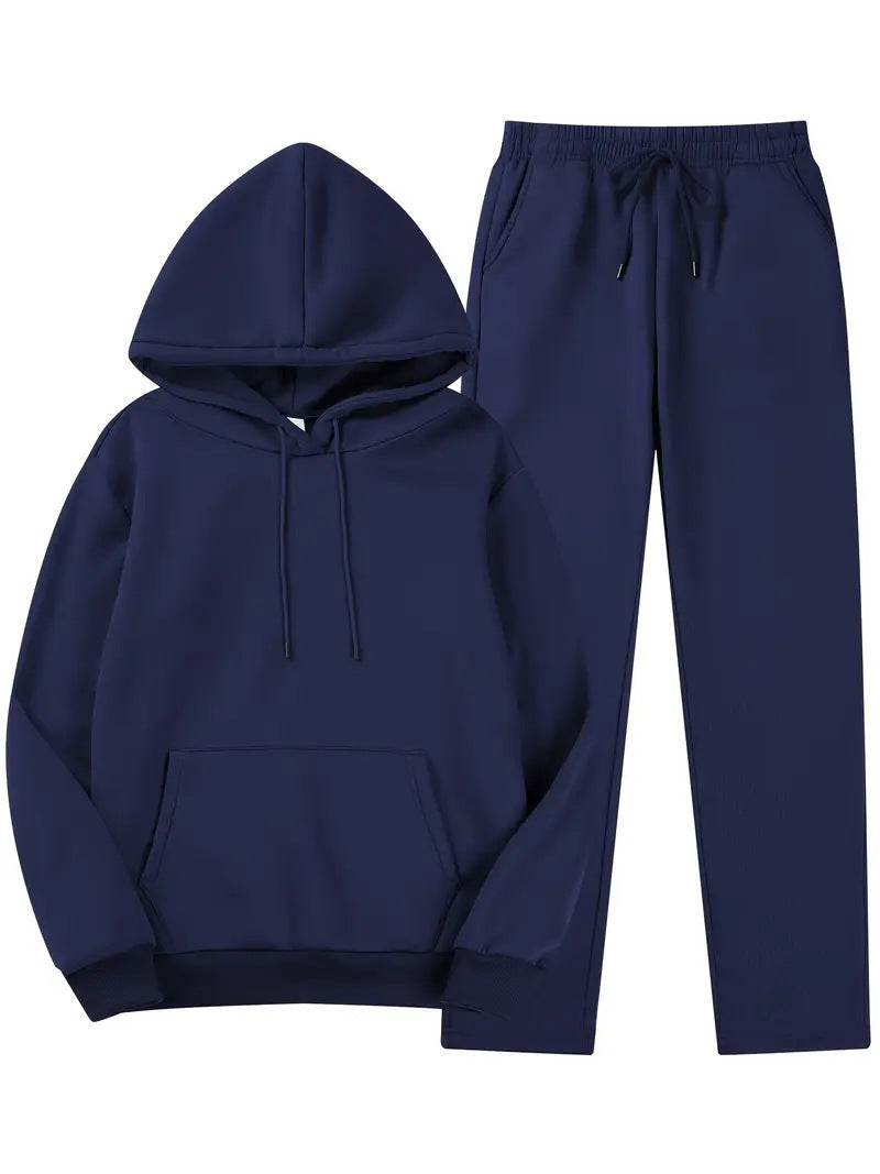 Damen Hoodie- und Jogginghose-Set Fudus