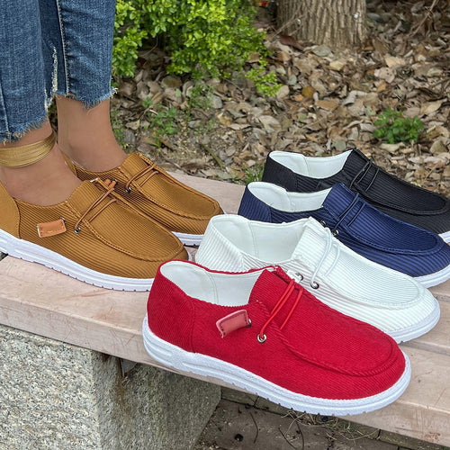 Damen Lässige Slip-On Sneakers mit Rutschfester Sohle