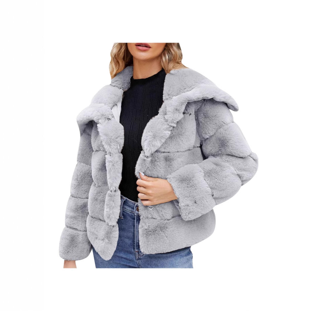 Damen Kapuzenjacke mit gepolstertem Design