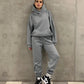Damen Hoodies und Jogginghose Set Fudus
