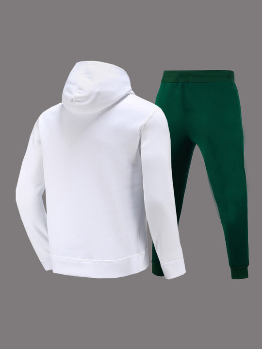 Damen Hoodie und Jogginghose Set mit kreativem Bärenmotiv und auffälligem Schriftzug Fudus