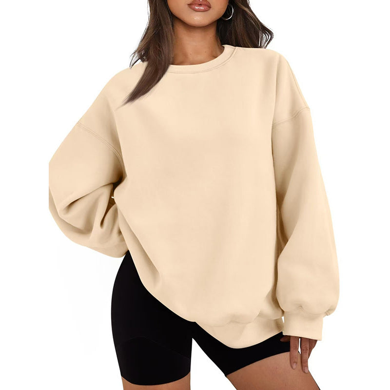 Damen lässiger Oversized Pulli Fudus