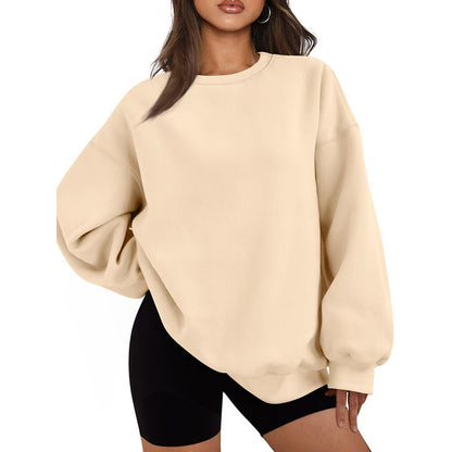 Damen lässiger Oversized Pulli Fudus