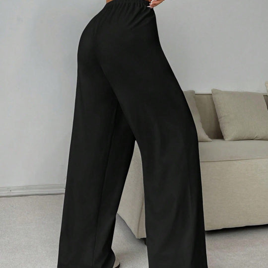 Damen Hochtaillierte Freizeithose Fudus