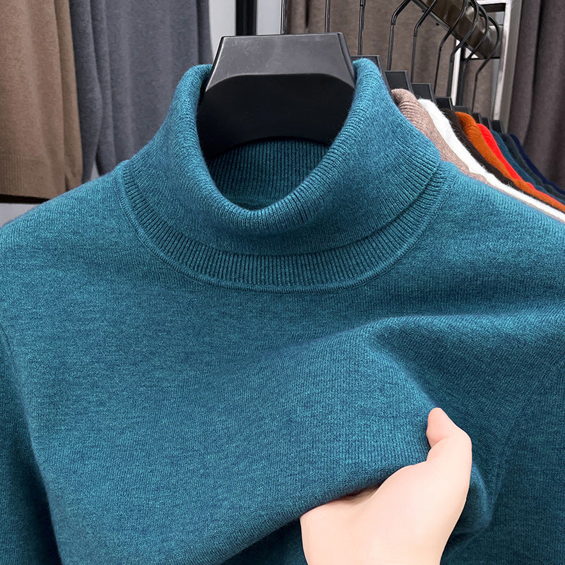 Damen Rollkragenpullover aus feiner Baumwollmischung Fudus