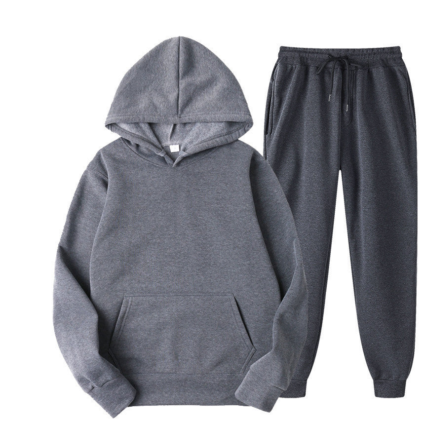 Damen Kapuzensweatshirt- und Jogginghose-Set Fudus