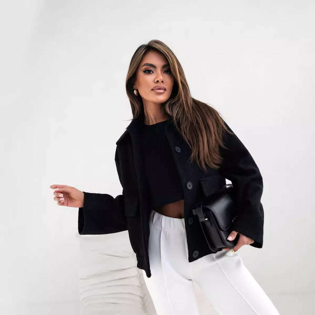 Damen kurze Freizeitjacke Fudus