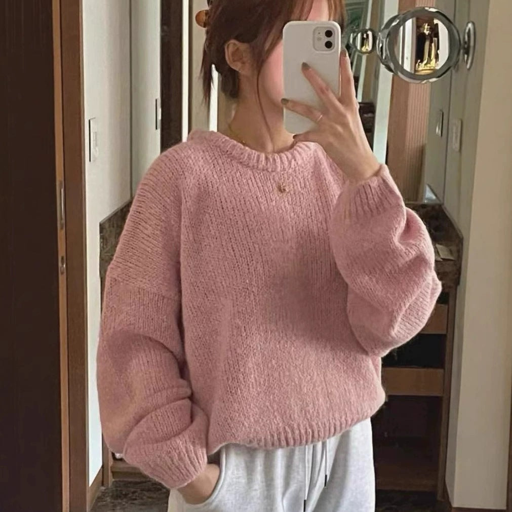 Damen kuscheliger oversized Pulli Fudus