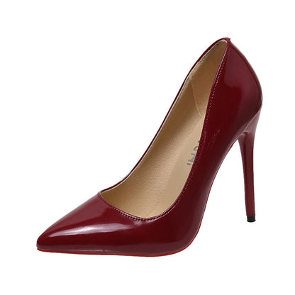 Damen Elegante High Heels Spitz