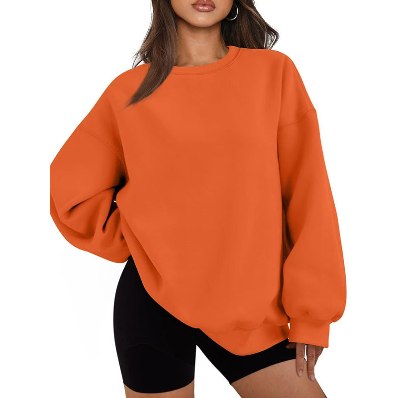 Damen lässiger Oversized Pulli Fudus