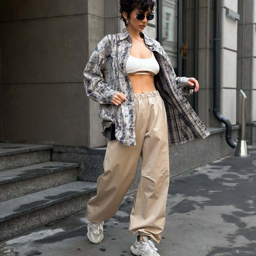 Damen lässige Chino-Hose Fudus