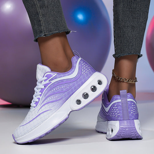 Damen Hochleistungs-Laufschuhe mit atmungsaktiver Struktur und Dämpfungstechnologie Fudus