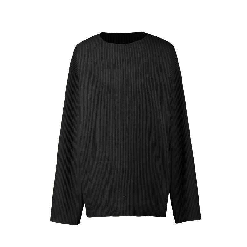 Damen Grobstrickpullover mit weitem Schnitt Fudus