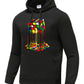 Herren Kapuzenpullover mit kreativem Rubik's Cube Grafikdruck Fudus