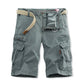 Herren Robuste Multi-Taschen Cargo-Shorts Bequem