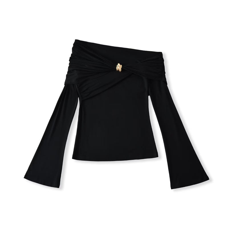 Damen Off-Shoulder Top Fudus