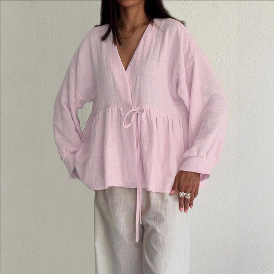 Damen lässige Bluse Fudus