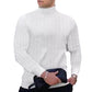 Herren Rollkragenpullover aus komfortabler Strickqualität Fudus