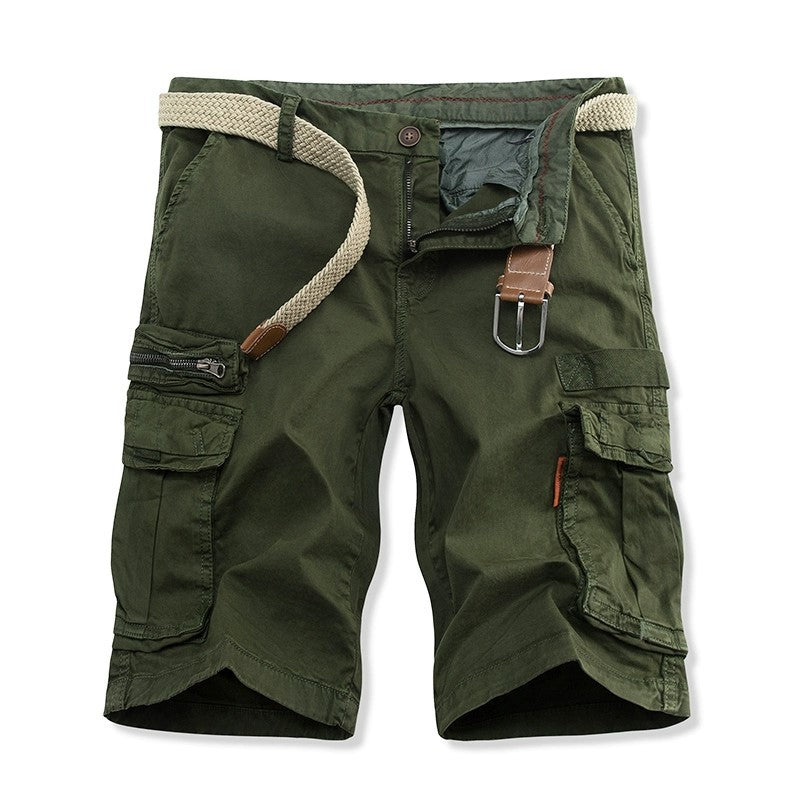 Herren Robuste Multi-Taschen Cargo-Shorts Bequem