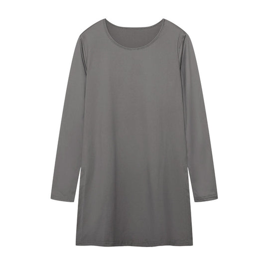 Damen langärmliges Freizeit-Tunika Fudus