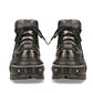 Damen Stiefel High Top Robust Gummisohle Leder Ergonomisch