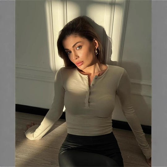 Damen Langarmshirt Fudus