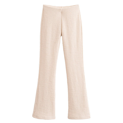 Damen Schlupfhose mit weitem Bein aus hochwertigem Stoff Fudus