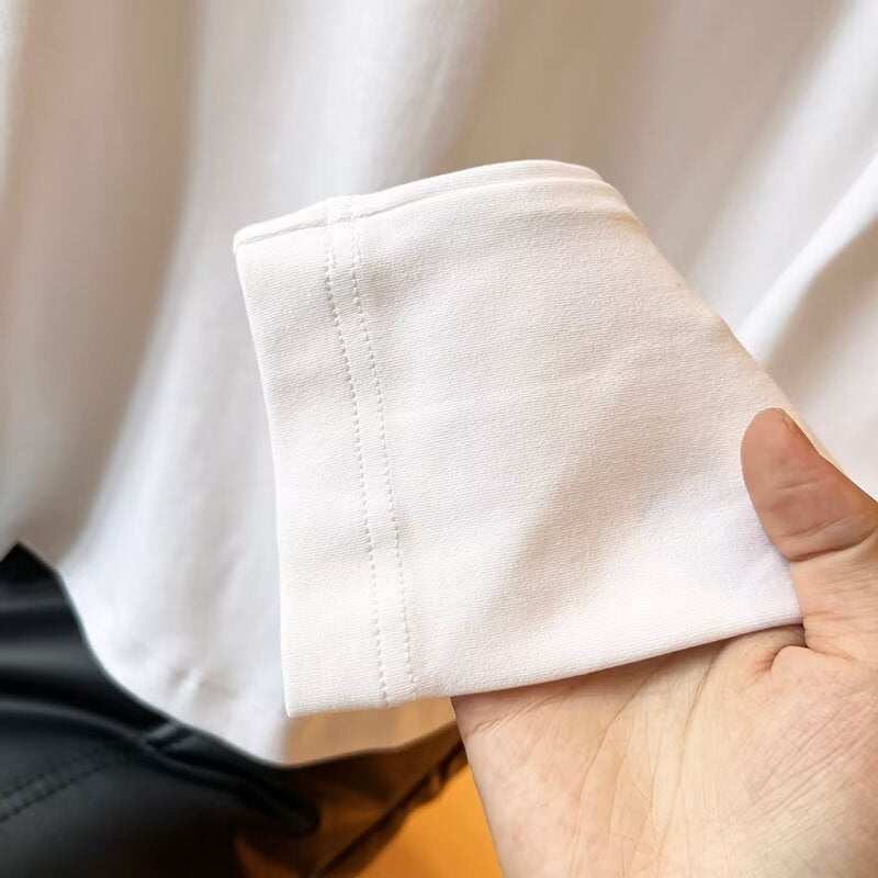 Damen Langarmshirt aus atmungsaktivem Baumwollmix mit modernem Schnitt Fudus