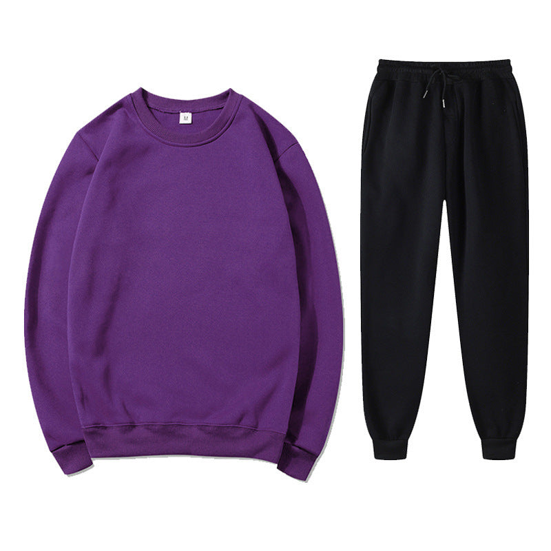 Damen komfortabler Sweatshirt und Jogginghose Set Fudus