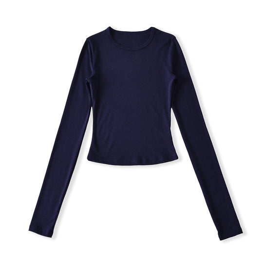 Damen langärmliges Basic-Oberteil Fudus 1762779832