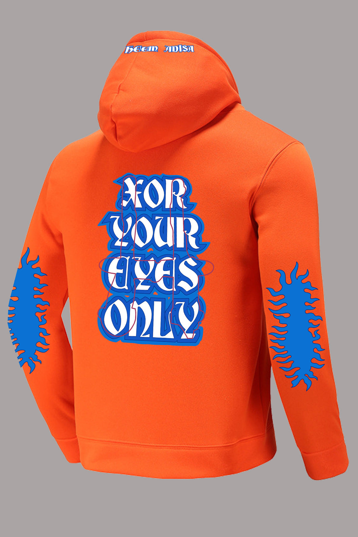 Damen Kapuzenpullover mit kreativem Grafikdruck und lässigem Schnitt Fudus