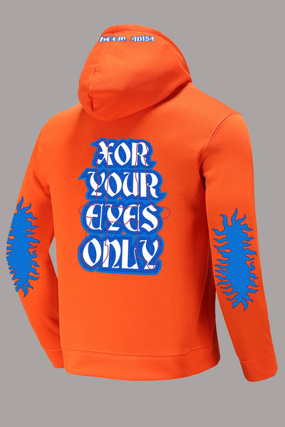 Damen Kapuzenpullover mit kreativem Grafikdruck und lässigem Schnitt Fudus