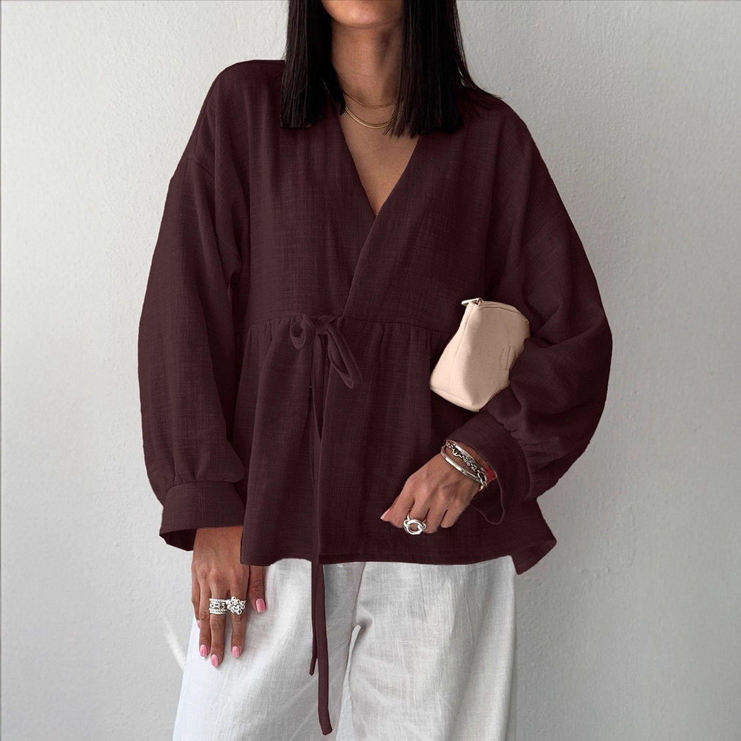 Damen lässige Bluse Fudus