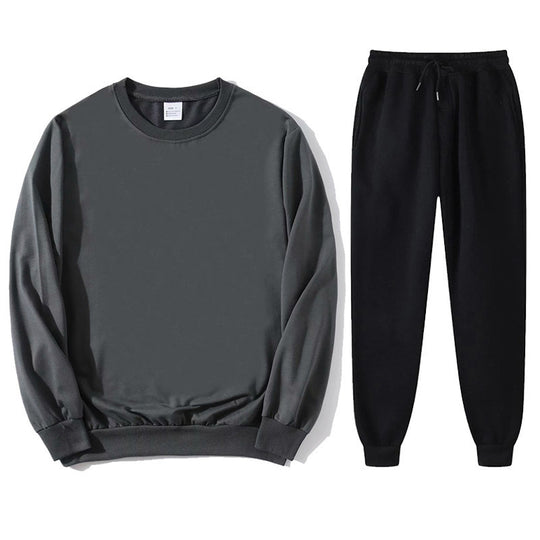 Damen komfortabler Sweatshirt und Jogginghose Set Fudus
