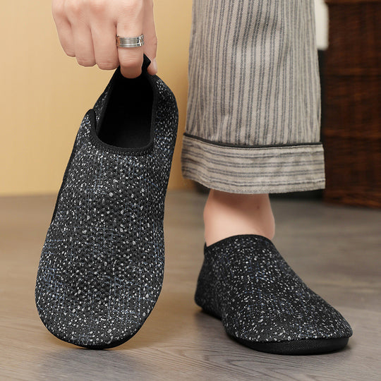 Damen Komfortable Slip-On Hausschuhe Fudus