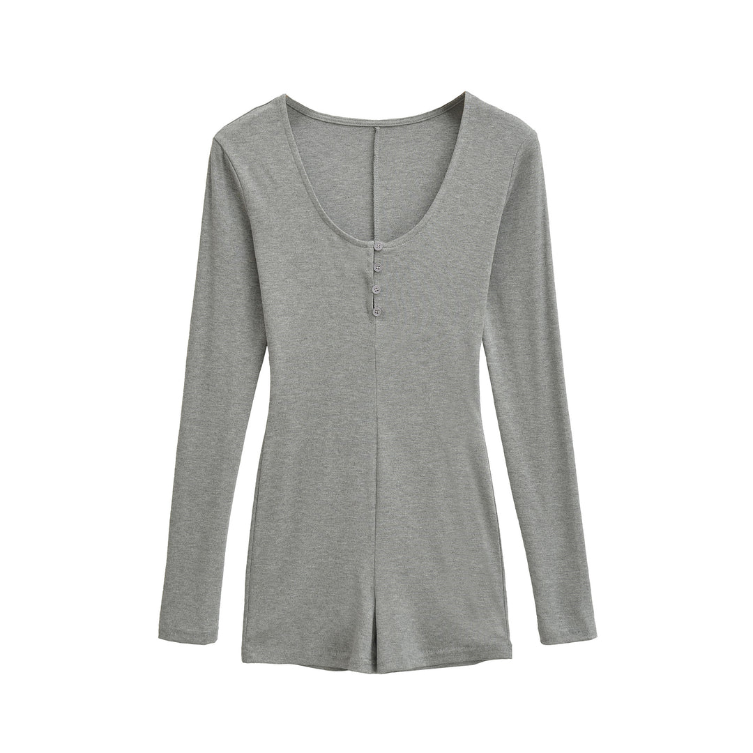 Damen Langärmliger Bodysuit Fudus