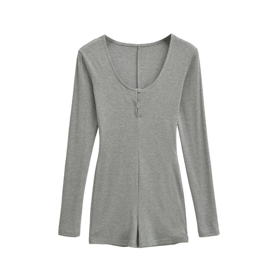 Damen Langärmliger Bodysuit Fudus