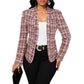 Damen Raffinierte Business Blazerjacke