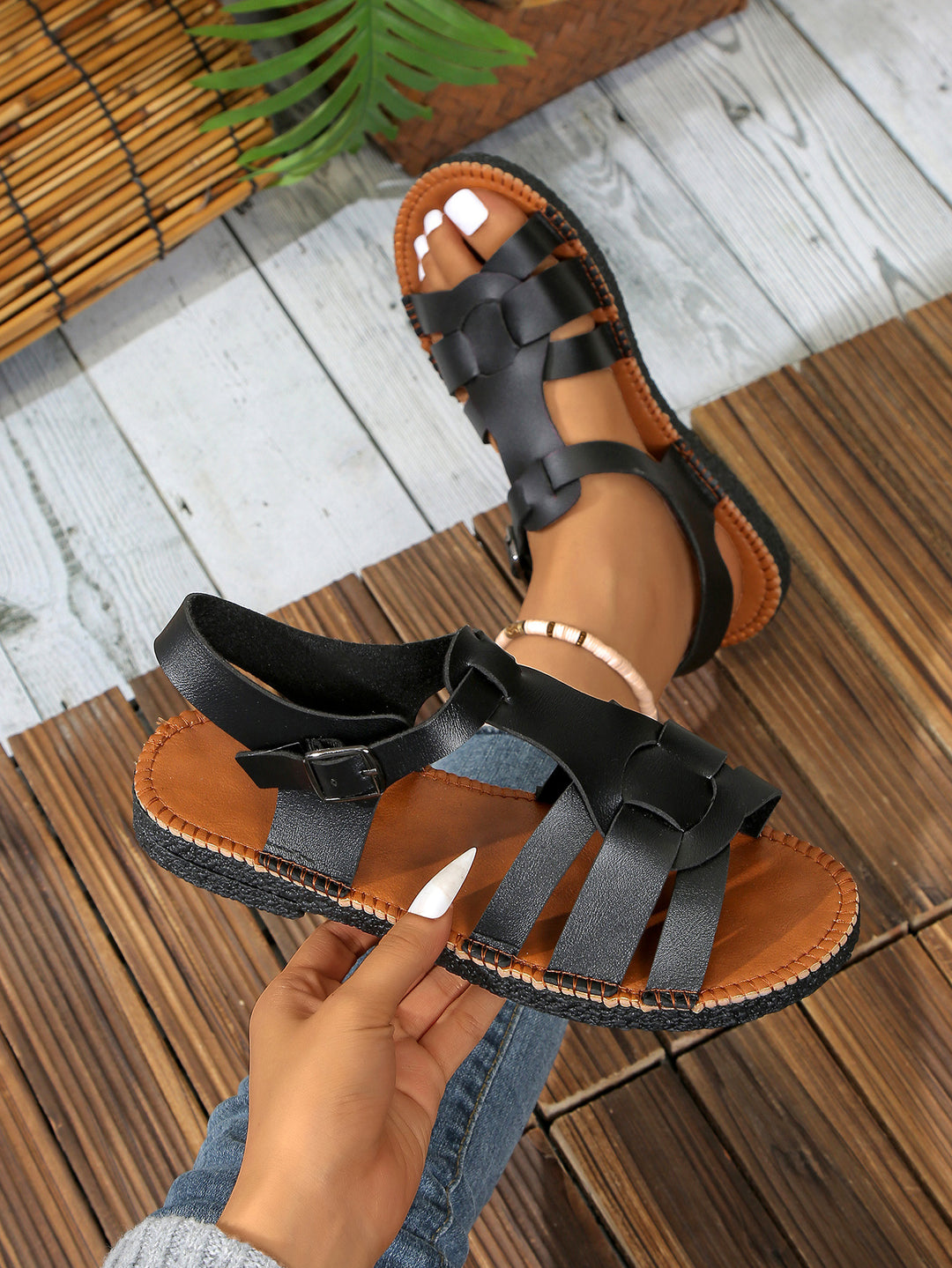 Damen Komfortable Sandalen