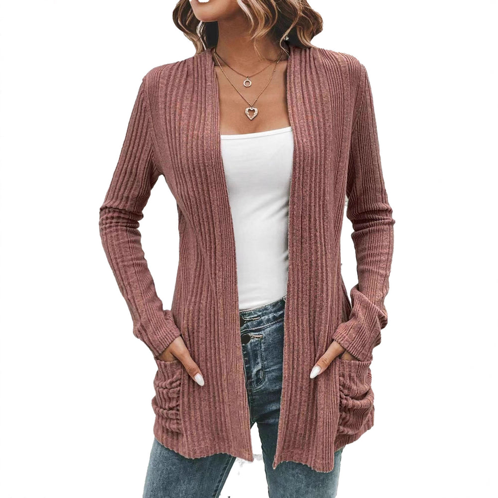 Damen lässige Strickjacke Fudus