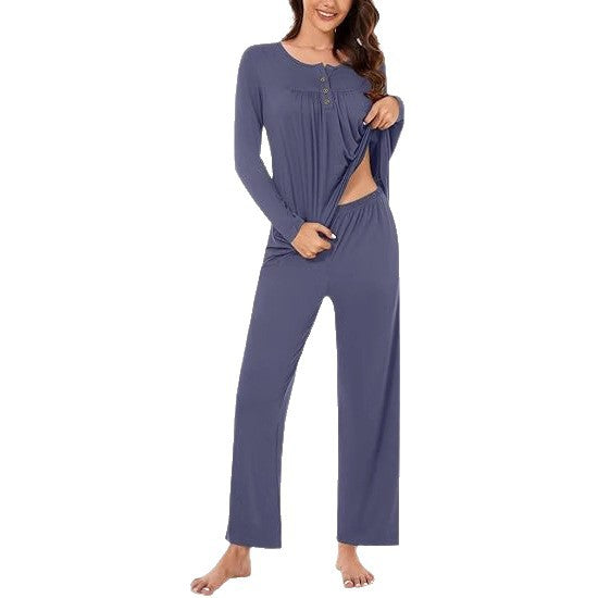 Damen Schlafanzug Set Fudus