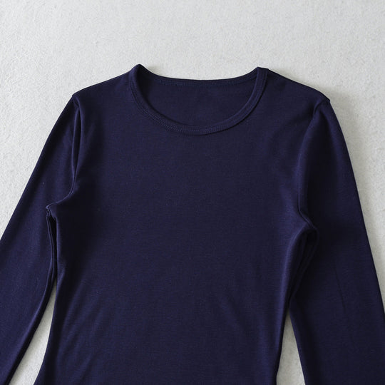 Damen langärmliges Basic-Oberteil Fudus 1762779832