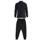 Herren Sportliches Langarm-Polo und Jogginghose Set Fudus