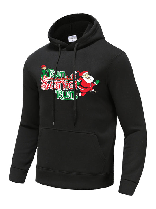 Damen Hoodie mit festlichem Santa-Motiv Fudus