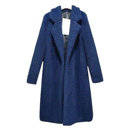 Damen Kuscheliger Übergangs-Mantel Fudus