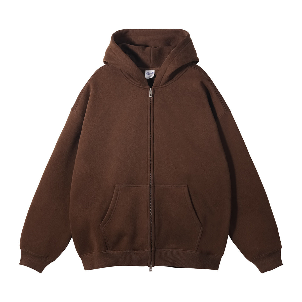Damen Oversized Zip-Hoodie Fudus